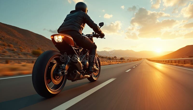 Motociclistas na estrada