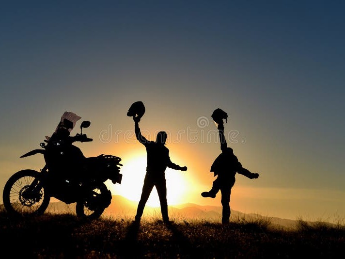 Membros de moto clube